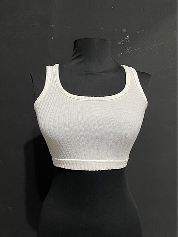 H&M Beyaz Crop Top
