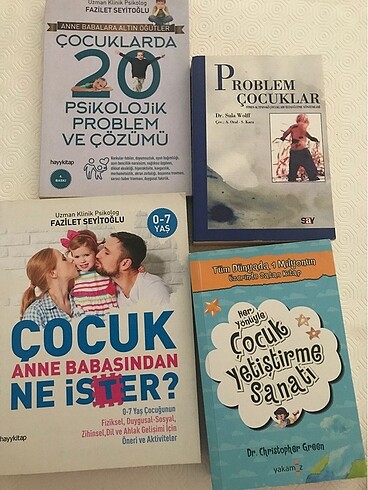 4 kitap çocuk gelişim