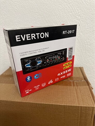 Everton Everton RT-2017 Bluetooth Usb, Sd, Fm , Aux Oto Teyp