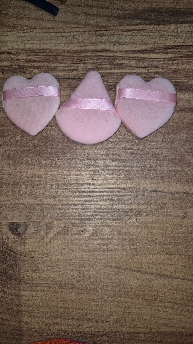 Pembe Kalp ve Damla Makyaj Süngerleri - Görsel 2