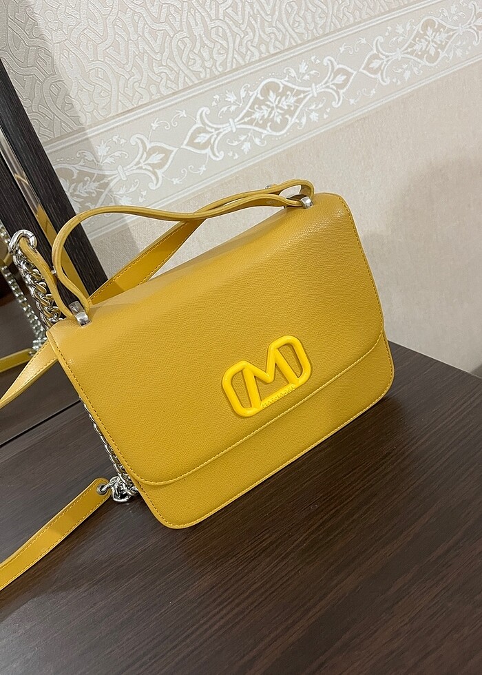 sarı matmazel çanta - Görsel 2