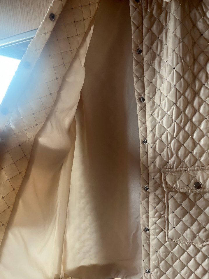 İpekyol model Düğmeli Beyaz Midi Kadın Ceket - Görsel 4