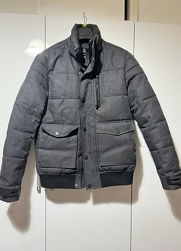 Mavi kışlık mont