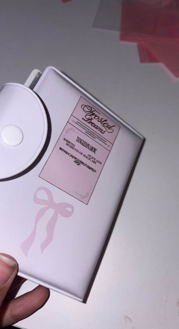 Beyaz Parlak Makyaj Organizeri Kalp Aynalı - Görsel 2