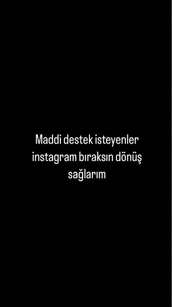 Maddi destek