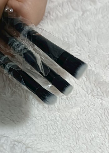 Siyah Makyaj Fırçası Seti - Görsel 3