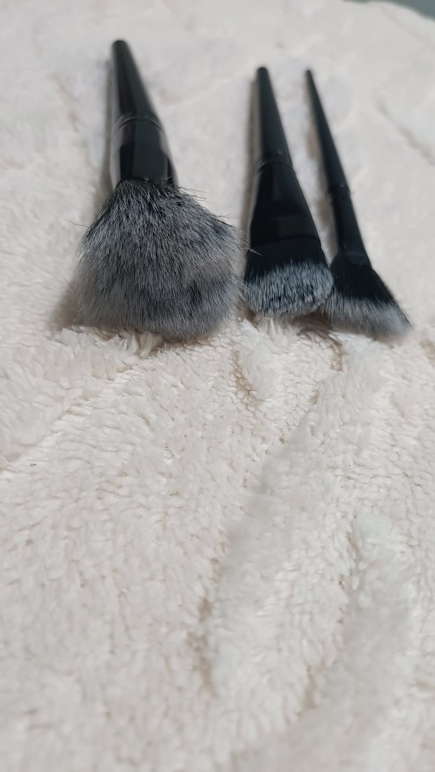 Siyah Makyaj Fırçası Seti - Görsel 2