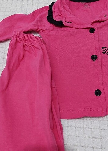 9-12 Ay Beden Kız cocuk pijama takımı