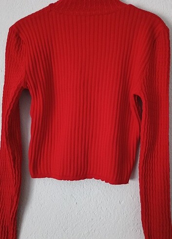 m Beden Trendyol m beden crop uzun kollu kırmızı body