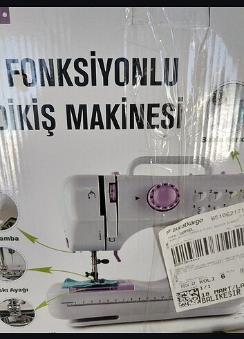Çok fonksiyonlu dikiş makinası 