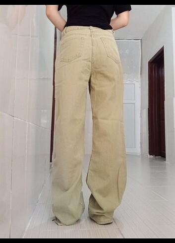 m Beden Yeşil baggy pantolon