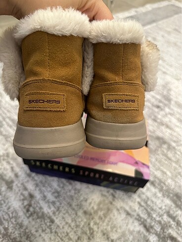 38,5 Beden camel Renk Skechers Ayakkabı