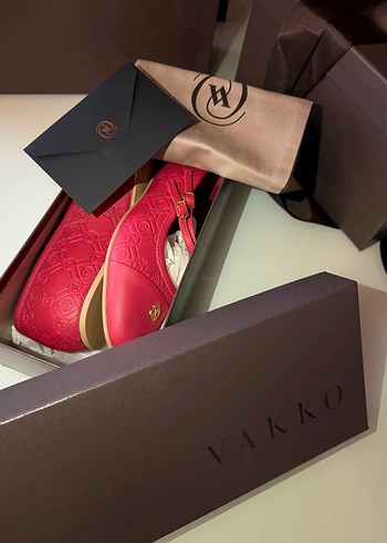 Logolu full deri orijinal Vakko ayakkabı - Görsel 2