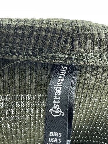 s Beden yeşil Renk Stradivarius Bluz %70 İndirimli.