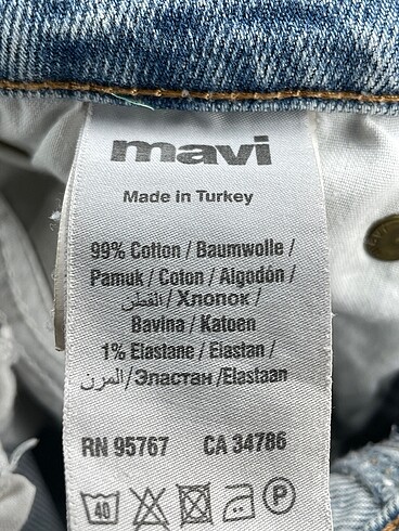 27 Beden çeşitli Renk Mavi Jeans Jean / Kot %70 İndirimli.