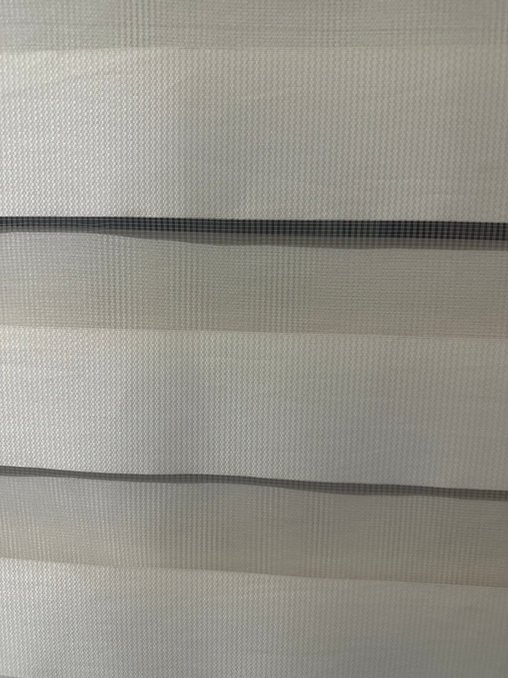 Bej Gri Modern Düz Tül Perde - Görsel 4