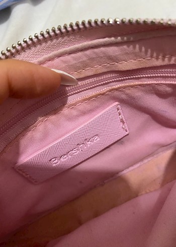  Beden pembe Renk Bershka Pembe Çanta