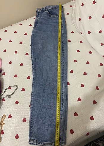 Mavi mom jean - Görsel 2