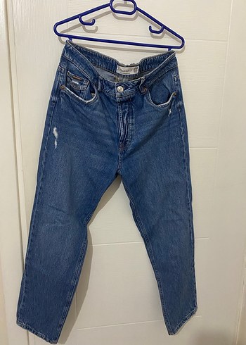 Stradivarius Mom Jean - Görsel 5