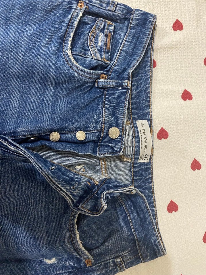 Stradivarius Mom Jean - Görsel 2