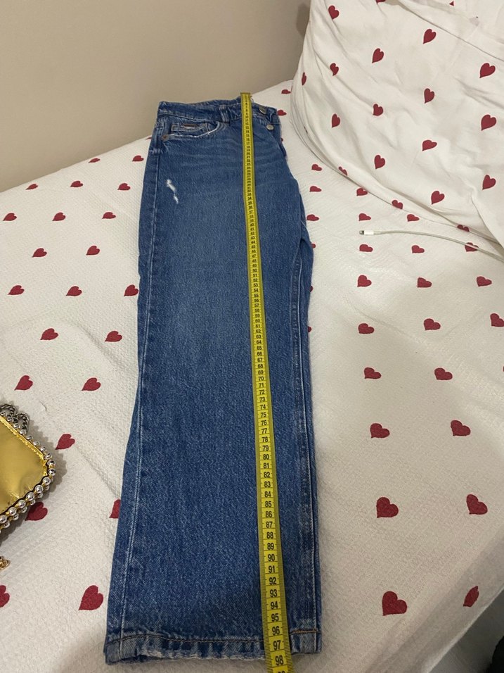 Stradivarius Mom Jean - Görsel 3