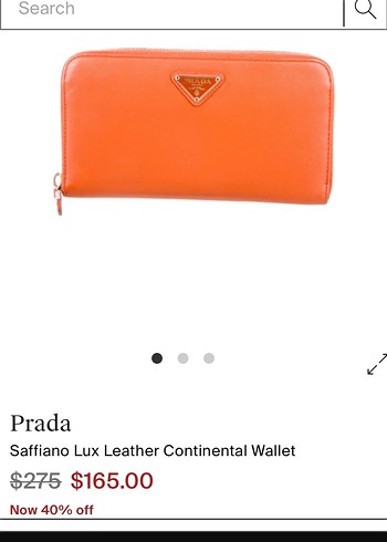 Prada fermuarlı  Cüzdan - Görsel 2