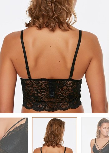Siyah Bralet - Görsel 2