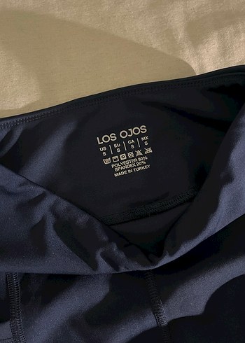 Lacivert ispanyol paça tayt - Görsel 3