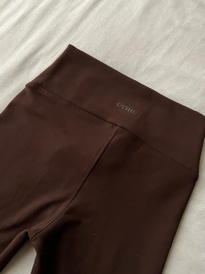 Kahverengi Kadın tayt - Görsel 3