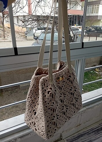 Diğer Polyester makrome çanta