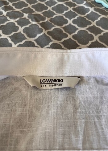 LC Waikiki Erkek Çocuk Beyaz Keten Gömlek