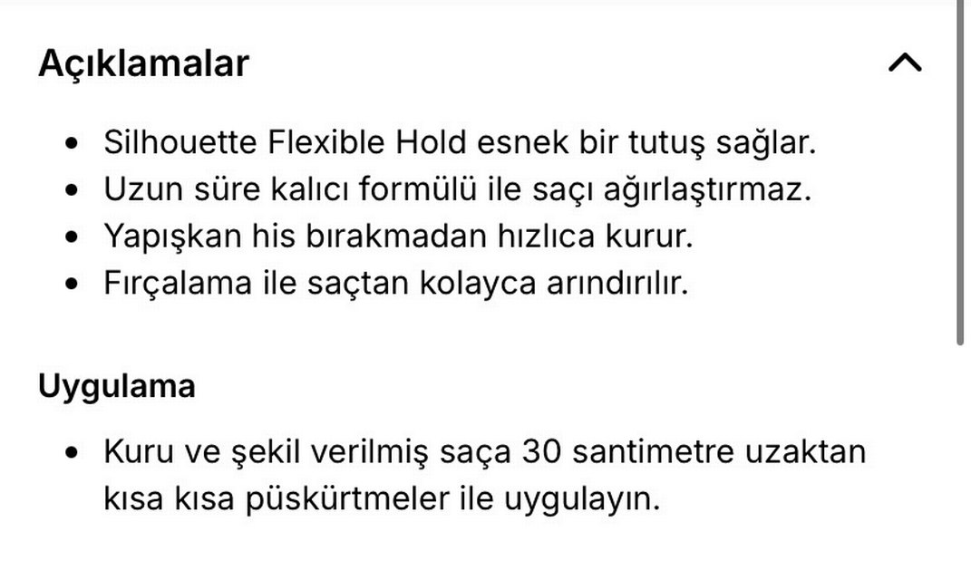 Silhouette Esnek Tutuşlu Sprey 500 ml - Görsel 2