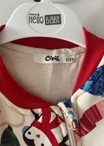 Renkli Baskılı Bebek Tulum, Uzun Kollu, Örgü Detaylı - Görsel 2