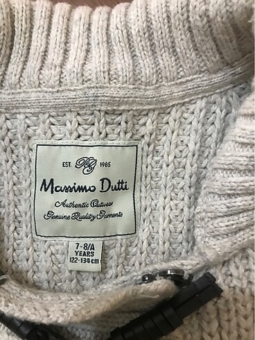 Massimo Dutti Kız çocuk örgü yelek