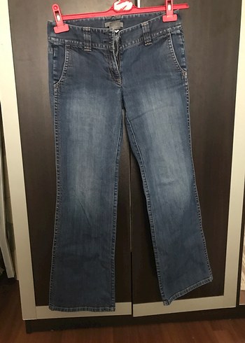 Gevşek Kesim Midi Kot Pantolon