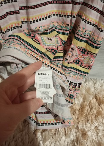 Bohem Çok Renkli Midi Elbise - Görsel 7