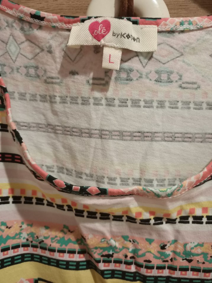 Bohem Çok Renkli Midi Elbise - Görsel 3