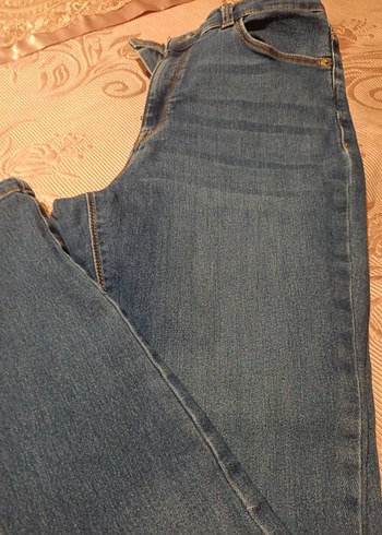 Yüksek Bel Skinny Denim Kadın Pantolon - Görsel 4