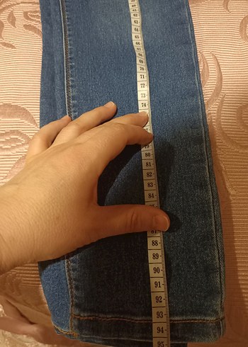 Yüksek Bel Skinny Denim Kadın Pantolon - Görsel 7
