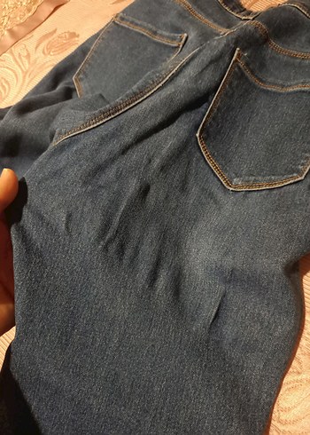 Yüksek Bel Skinny Denim Kadın Pantolon - Görsel 5