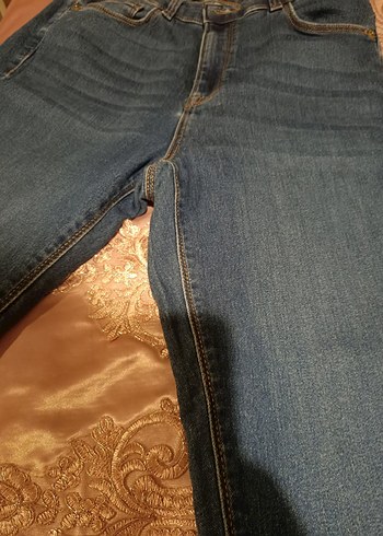 Yüksek Bel Skinny Denim Kadın Pantolon - Görsel 3