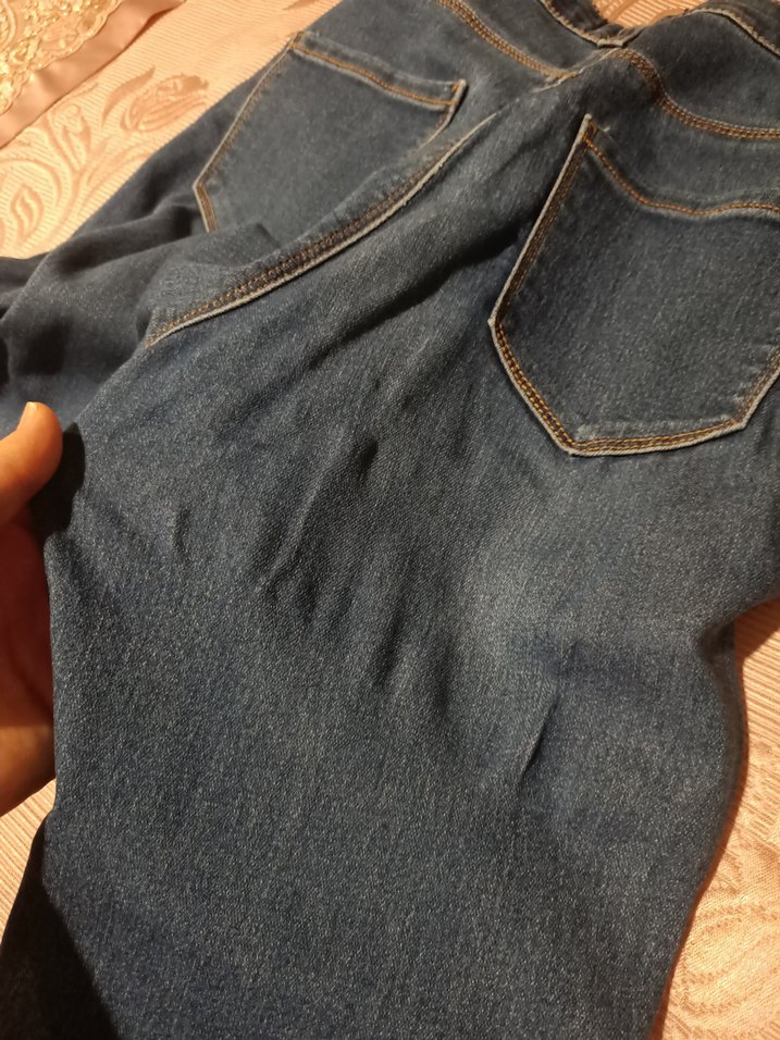 Yüksek Bel Skinny Denim Kadın Pantolon - Görsel 5