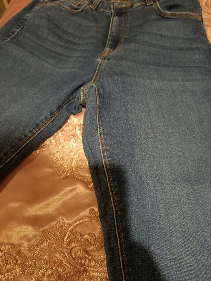 Yüksek Bel Skinny Denim Kadın Pantolon - Görsel 3