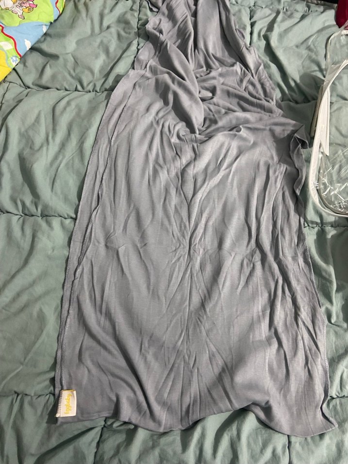 Gri Bebek Taşıma Slingi - Görsel 2