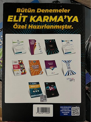 Beden Elit karma lgs deneme kitabı