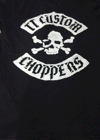 Erkek Siyah Baskılı Pamuklu Tişört - Görsel 3