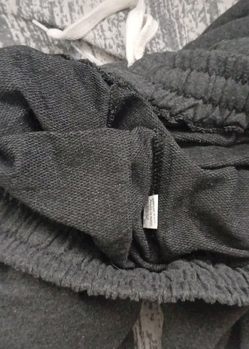 Gri Kadın Fermuarlı Sweatpant - Görsel 2