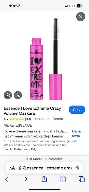 Essence Essence volume maskara