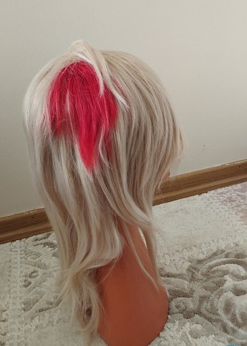 Bej Sentetik Peruk-Kaedehara Kazuha Cosplay Peruğu - Görsel 7