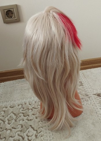 Bej Sentetik Peruk-Kaedehara Kazuha Cosplay Peruğu - Görsel 5